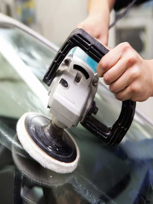 Polishing,Glass,Car